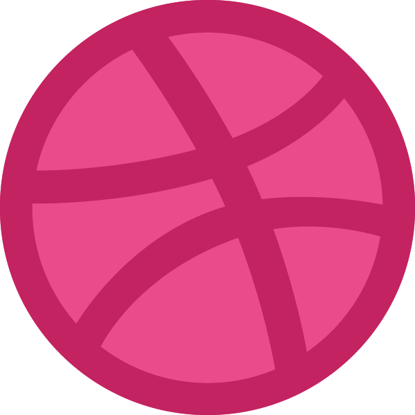 Dribbble Ball Icon
